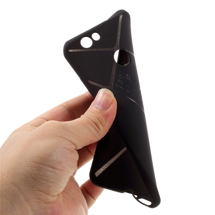 BOSILANG Lines Pattern for Huawei nova Matte TPU Mobile Cover - Black-6