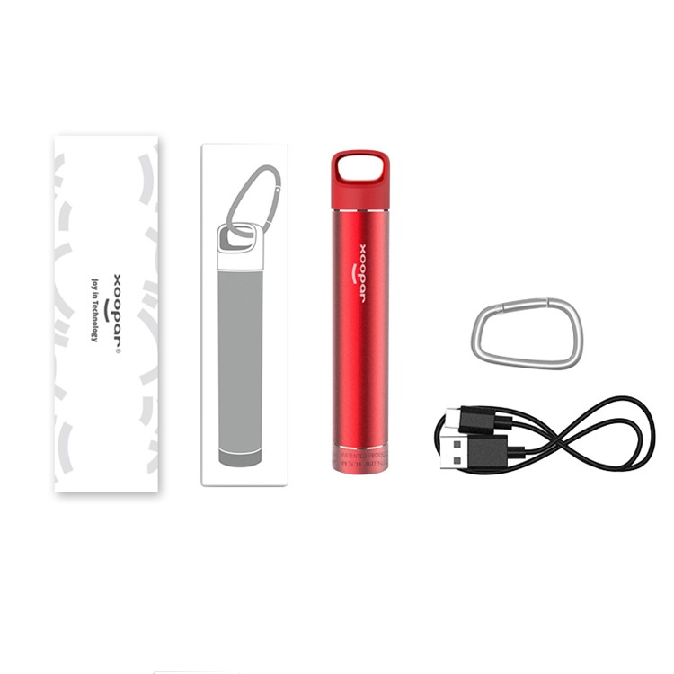 XOOPAR Pluto XG11012 Mini Portable Power Bank 2600mAh for Smartphones - Black-2