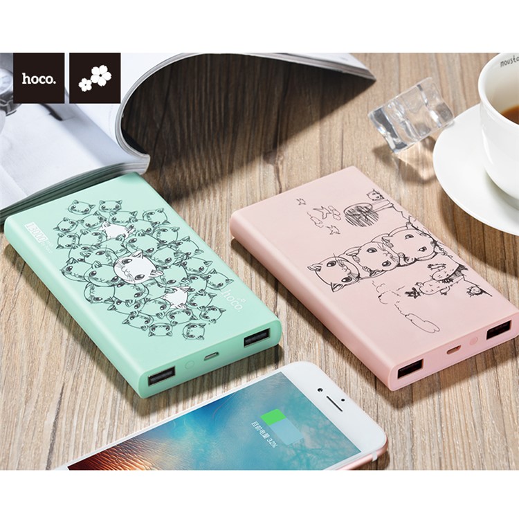 HOCO 13000mAh Cute Mouse Mobile Power Bank Dual USB (JP.11-13000) - Joyous Starry Sky-4