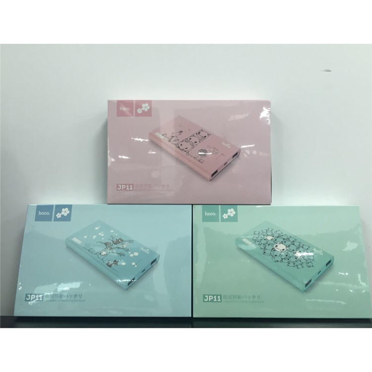 HOCO 13000mAh Cute Mouse Mobile Power Bank Dual USB (JP.11-13000) - Joyous Starry Sky-5