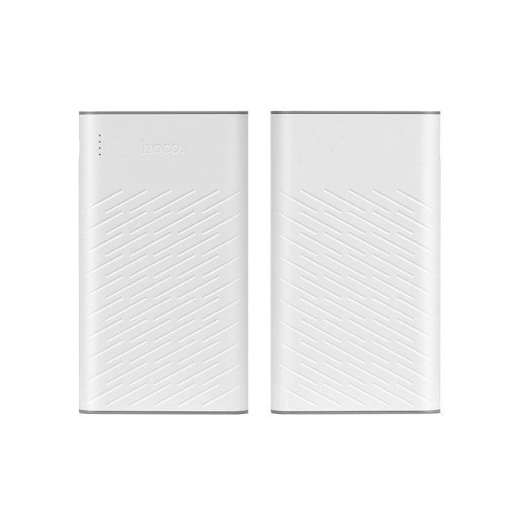 HOCO Concave Pattern Dual USB 30000mAh Power Bank Charger (B18A-30000) - White-1