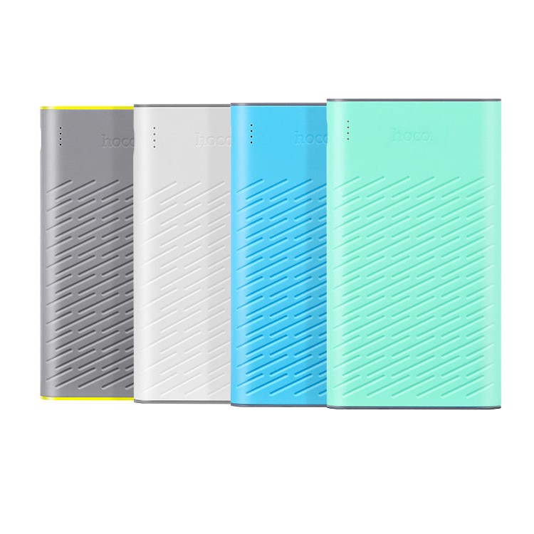HOCO Concave Pattern Dual USB 30000mAh Power Bank Charger (B18A-30000) - White-3