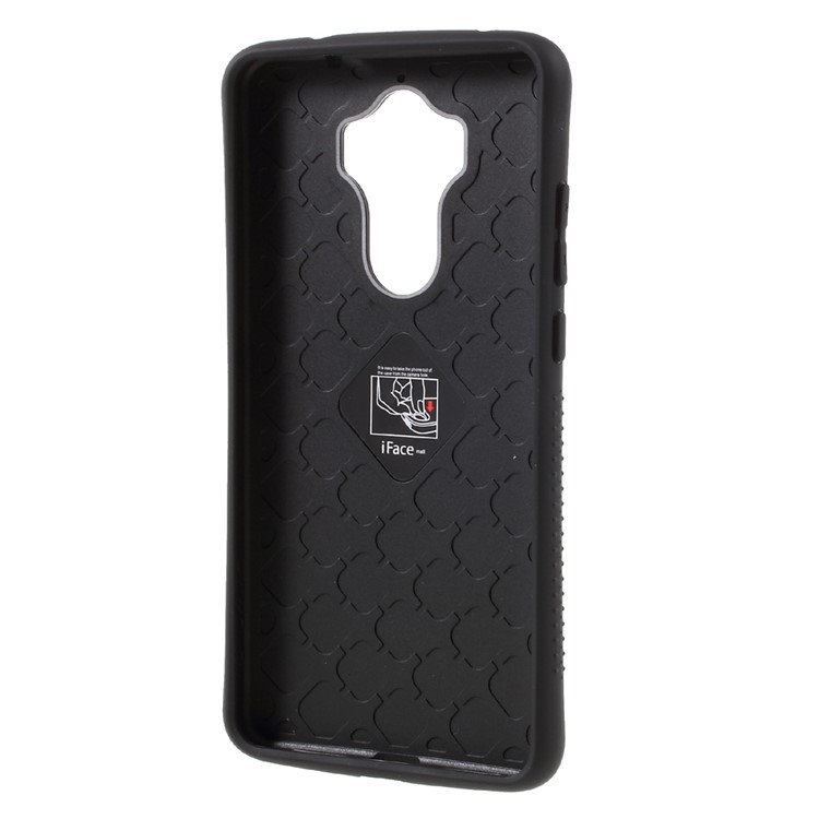 IFACE MALL for Huawei Mate 9 Glossy PC + TPU Hybrid Mobile Case - Black-5