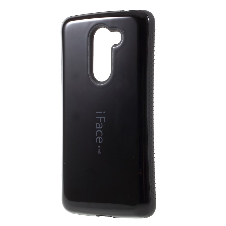 IFACE MALL Glossy Hybrid Phone Case (PC + TPU) for Huawei Honor 6x 2016/Mate 9 Lite - Black-2