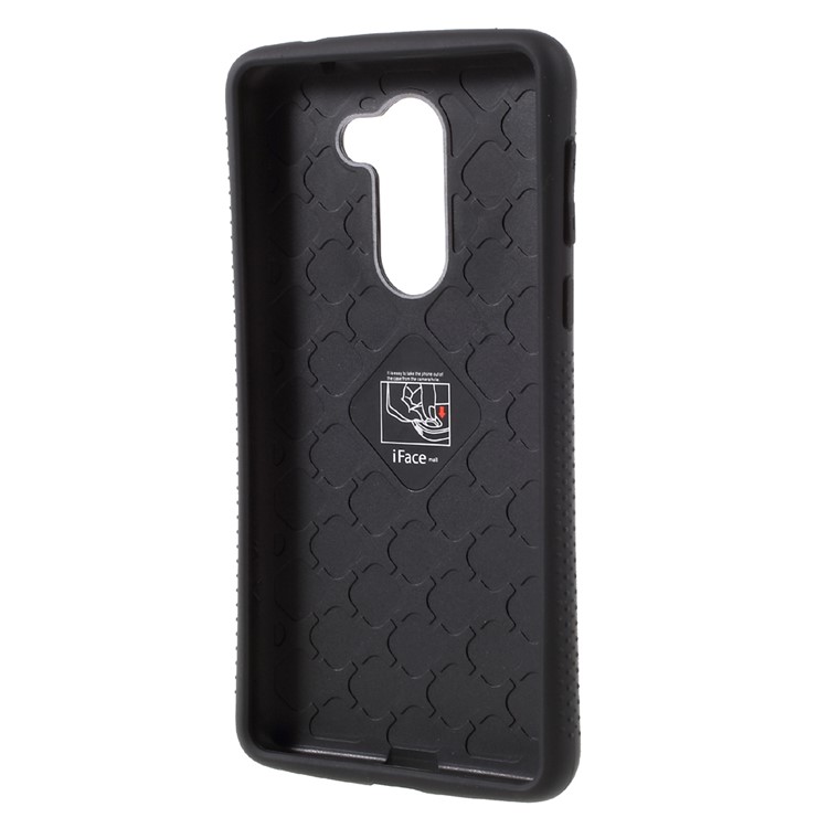 IFACE MALL Glossy Hybrid Phone Case (PC + TPU) for Huawei Honor 6x 2016/Mate 9 Lite - Black-3