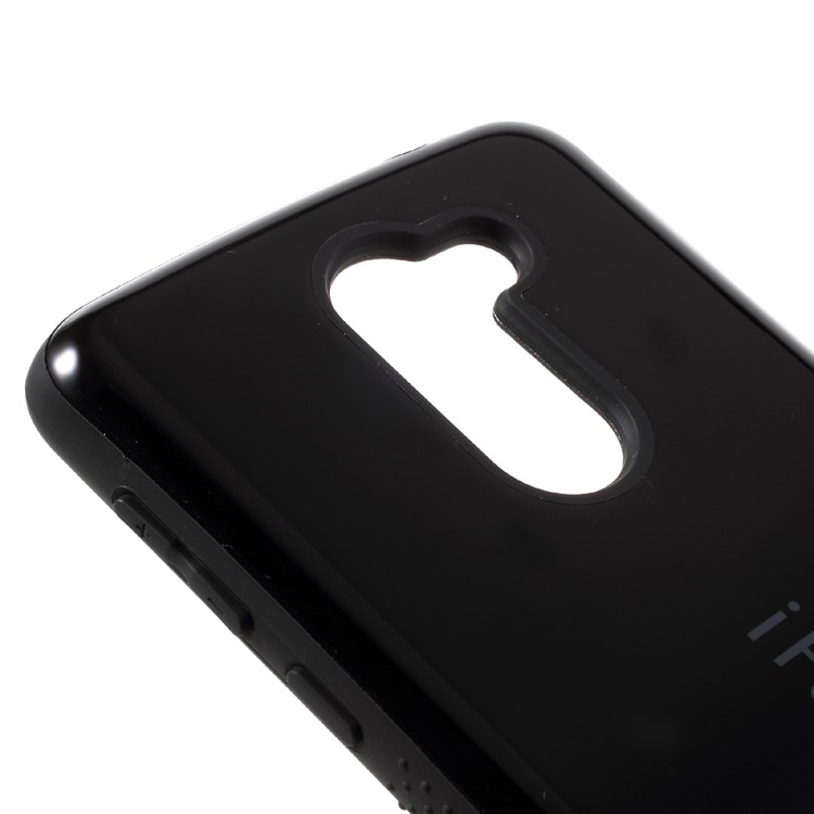IFACE MALL Glossy Hybrid Phone Case (PC + TPU) for Huawei Honor 6x 2016/Mate 9 Lite - Black-4