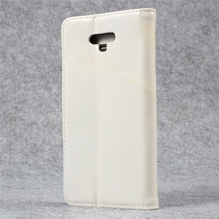Marble Grain Wallet Leather Phone Case for Huawei Honor Magic - Light Brown-3