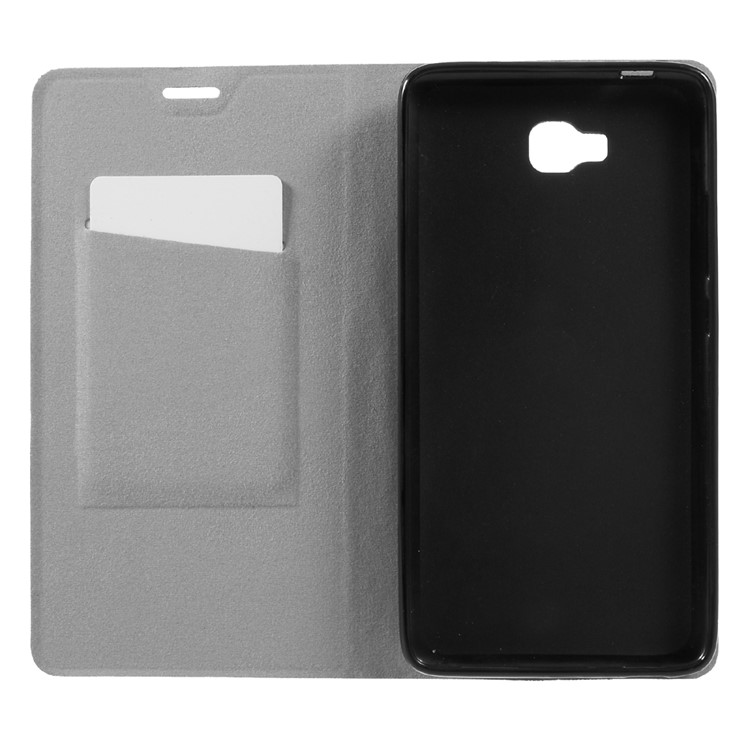 Mobile Case Crazy Horse Leather Flip Cover for Huawei Ascend XT - Black-6