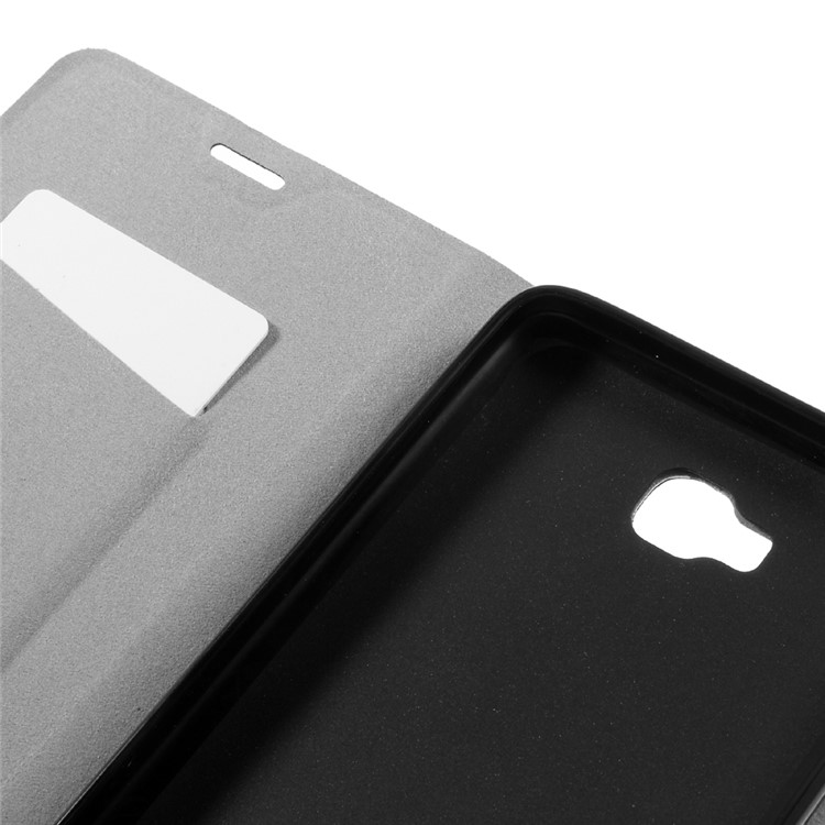 Mobile Case Crazy Horse Leather Flip Cover for Huawei Ascend XT - Black-10