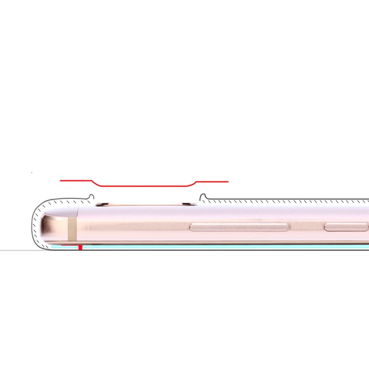For Huawei Mate 9 Embossment Wrapped Edges TPU Case - Love in the Space-3