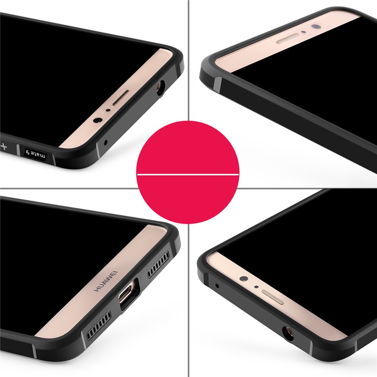 For Huawei Mate 9 Embossment Wrapped Edges TPU Case - Love in the Space-4