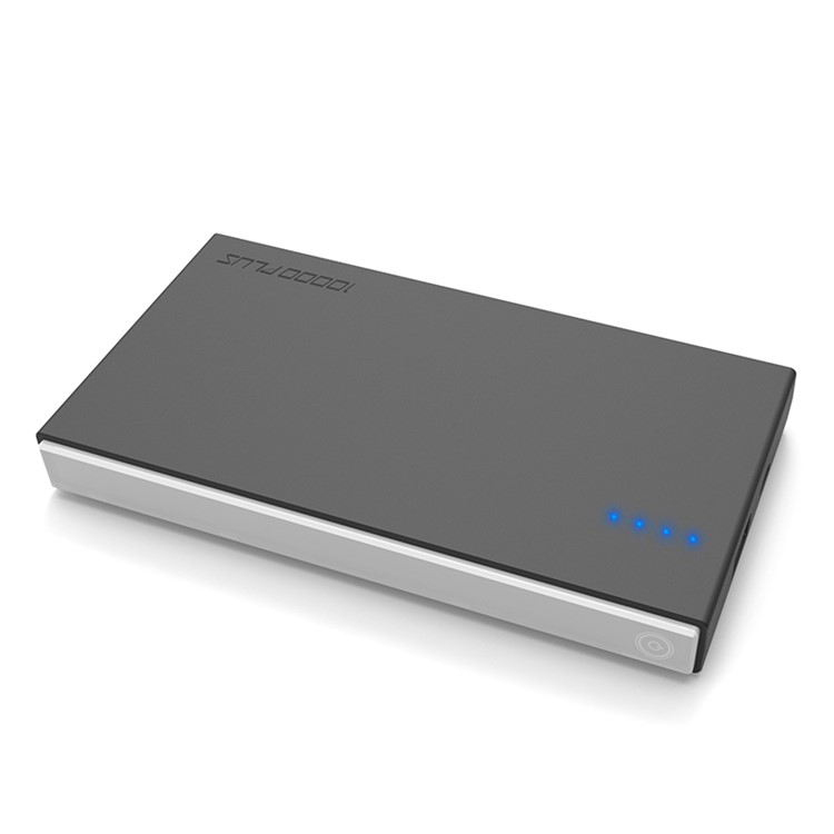 JOYROOM D115 10000mAh External Power Bank with LED Flashlight for iPhone iPad Samsung - White-2
