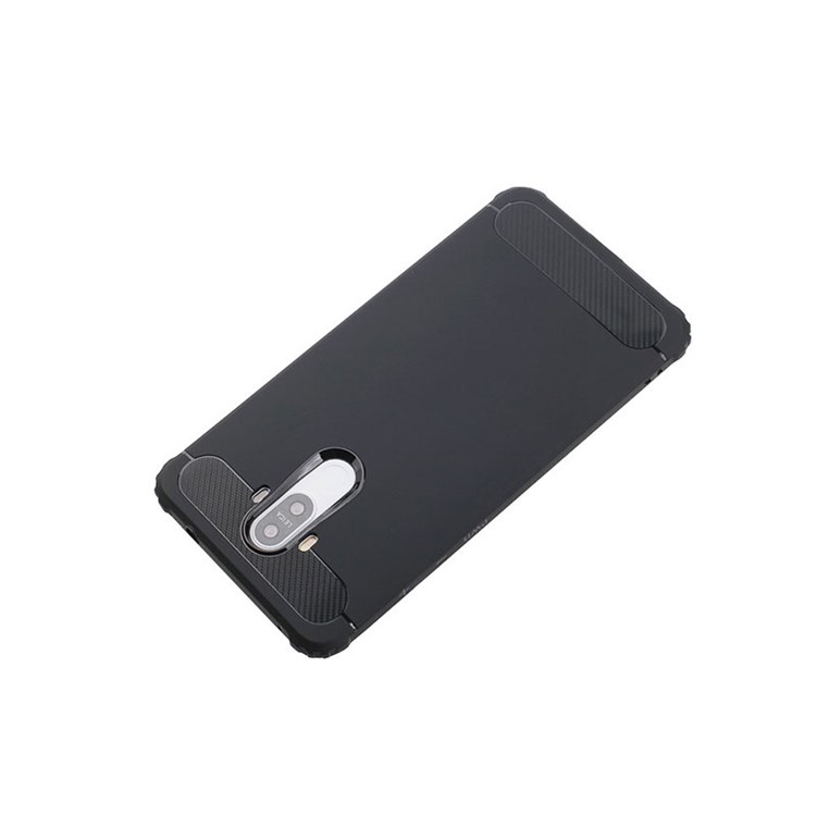 Carbon Fibre TPU Case for Huawei Mate 9 - Black-4