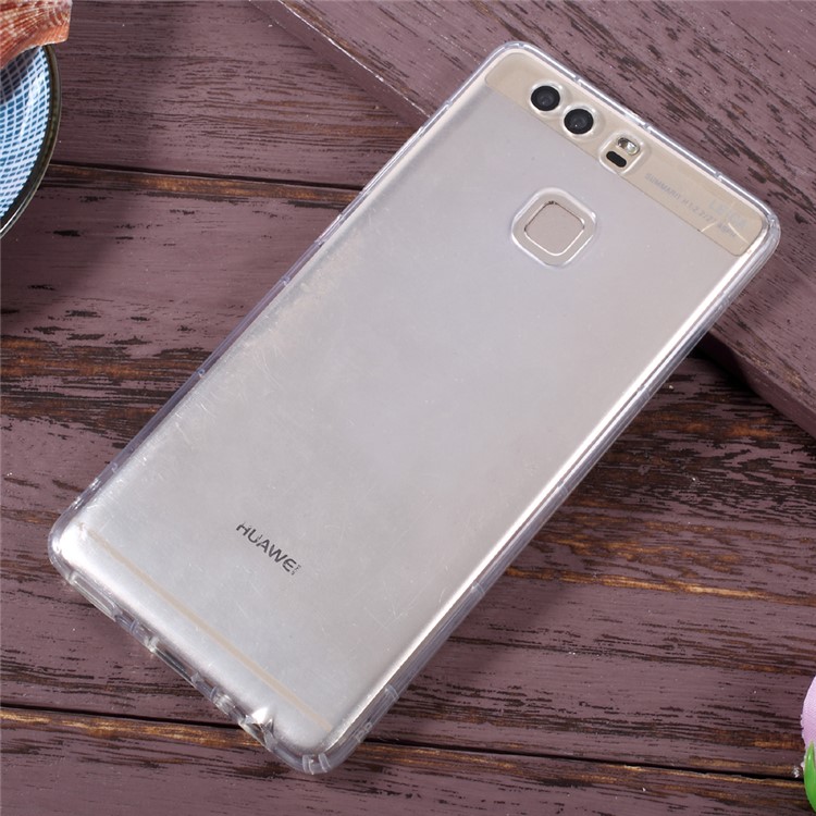 For Huawei P9 Drop-resistant Clear TPU Cell Phone Case-1