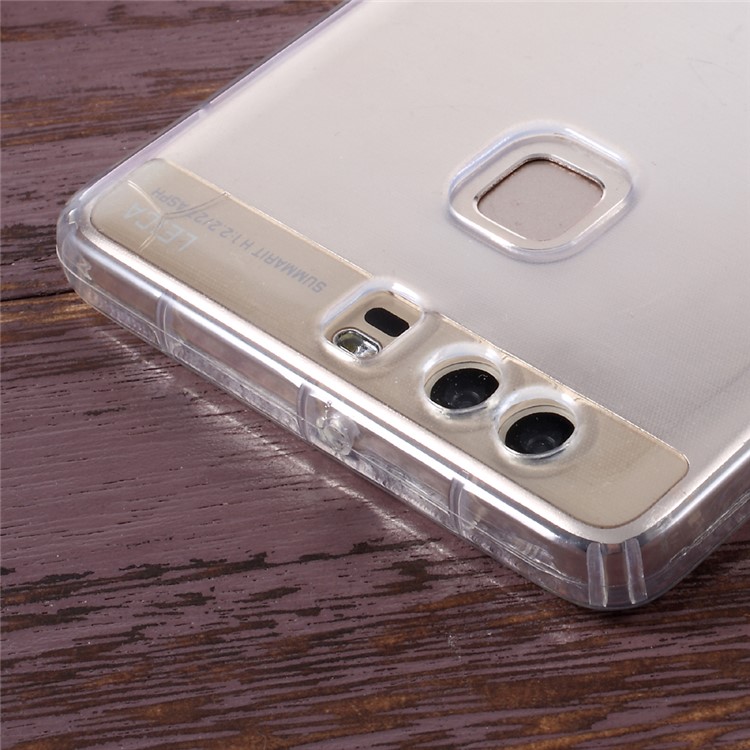 For Huawei P9 Drop-resistant Clear TPU Cell Phone Case-3