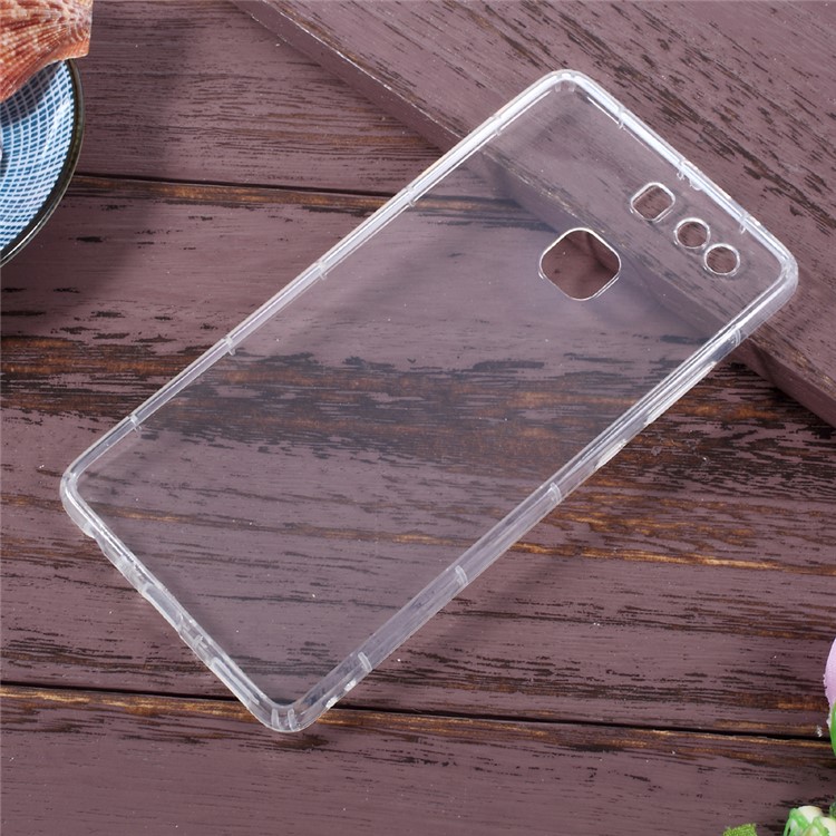 For Huawei P9 Drop-resistant Clear TPU Cell Phone Case-5