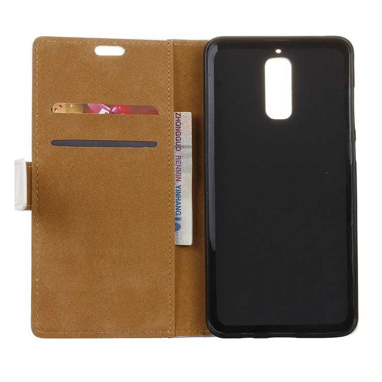 Patterned Leather Wallet Phone Case for Huawei Mate 9 Pro/Porsche Design - Cat and French Flag-7