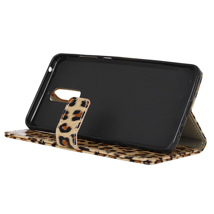 Glossy Leopard Wallet Leather Case Stand for Huawei Mate 9 Pro/ Porsche Design-5