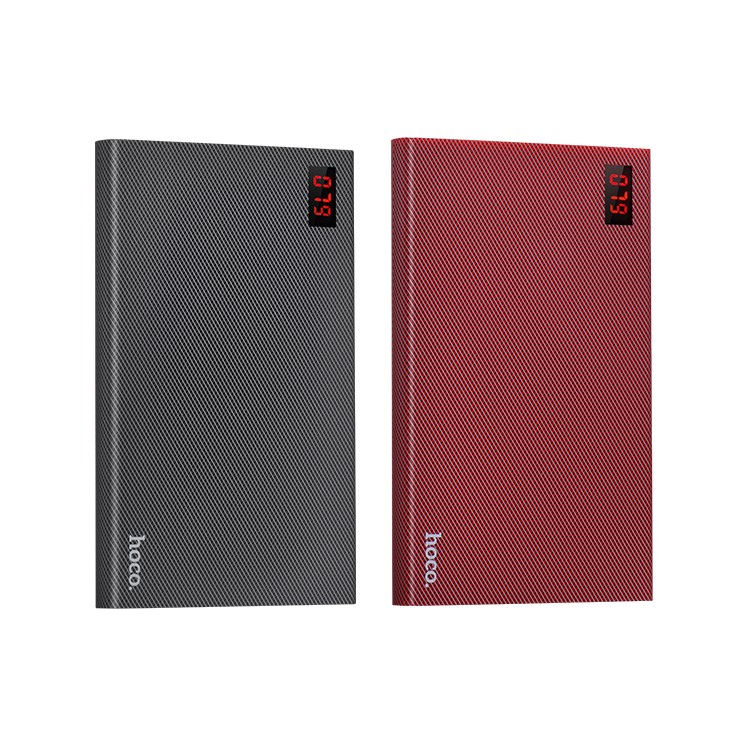 HOCO Checker Power Bank 20000mAh Dual USB Charger for iPhone Samsung Huawei Etc (B17A-20000) - Grey-5
