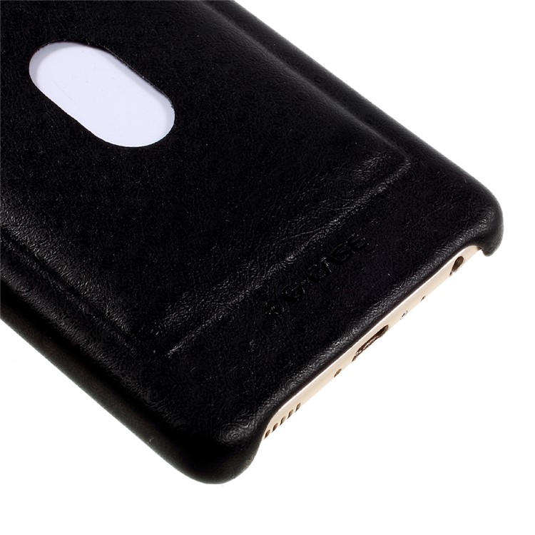 G-CASE Card Holder Phone Casing for Huawei P9 (Ostrich Texture PU Leather + PC) - Black-4