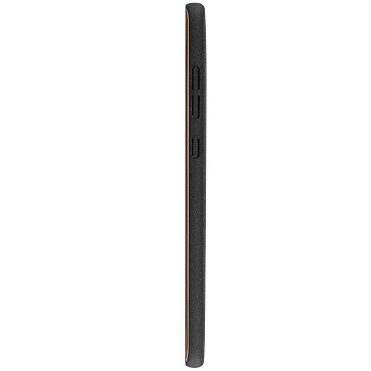 IMAK Ring Holder Matte PC Kickstand Mobile Case for Huawei Mate 9 Pro / Porsche Desgin - Black-6