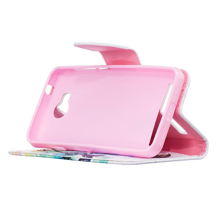 Wallet Leather Stand Case for Huawei Y3 II / Y3II - Dream Catcher-4
