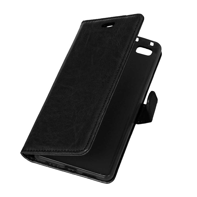 3 Card Slots Leather Flip Stand Phone Case for Huawei P9 Lite / G9 Lite - Black-7
