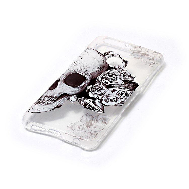 Pattern Printing IMD TPU Case for Huawei Honor 8 - Cool Skull-2