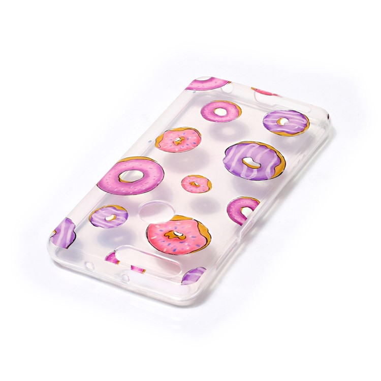 Musterdruck IMD TPU Shell Für Huawei Ehre 8 - Donut-Muster-3
