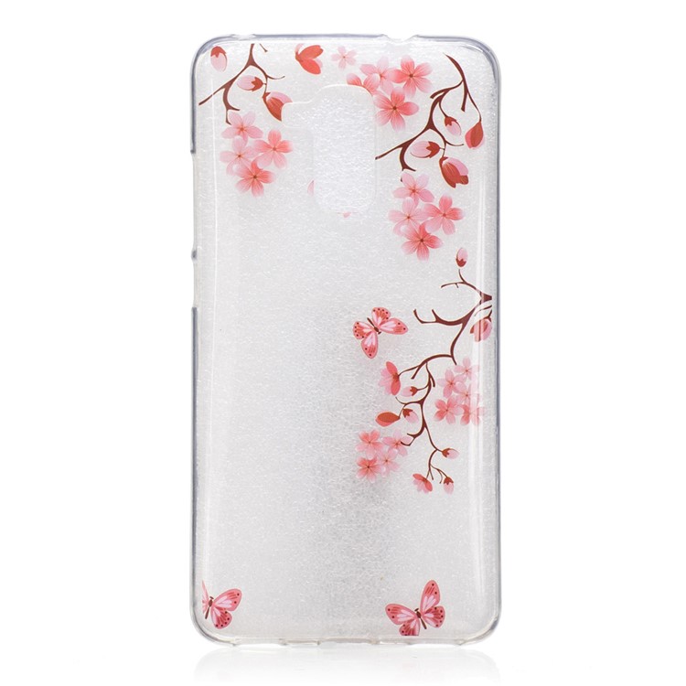 Pattern Printing IMD TPU Case for Huawei Honor 5c/GT3/Honor 7 Lite - Butterflies and Flowers-1