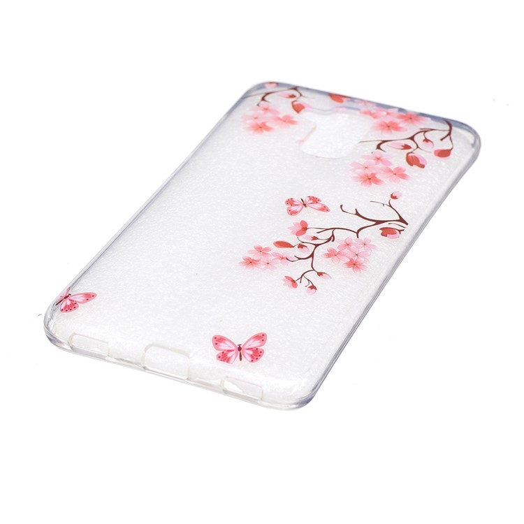 Pattern Printing IMD TPU Case for Huawei Honor 5c/GT3/Honor 7 Lite - Butterflies and Flowers-2