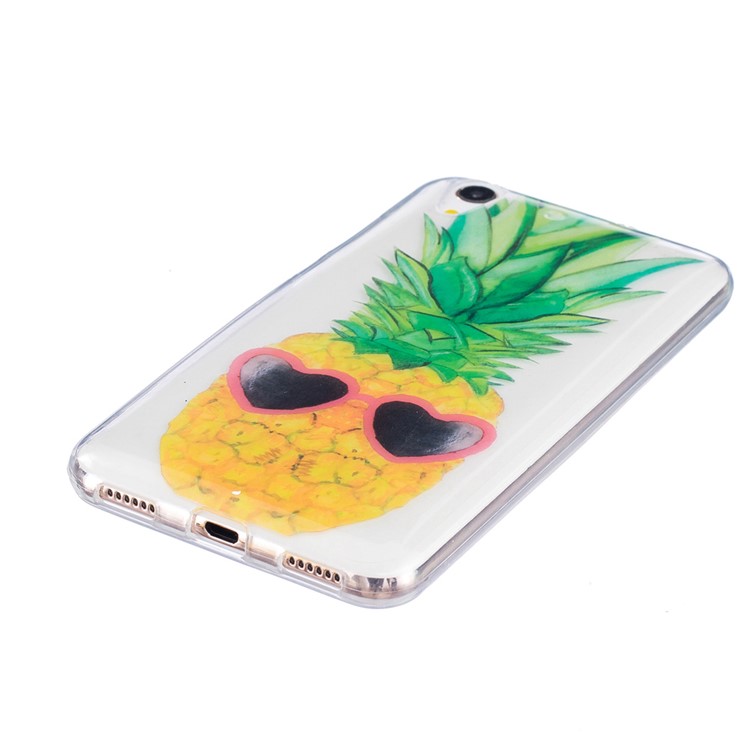 Pattern Printing IMD TPU Case for Huawei Y6 II/Y6II/Honor 5A - Pineapple Pattern-2