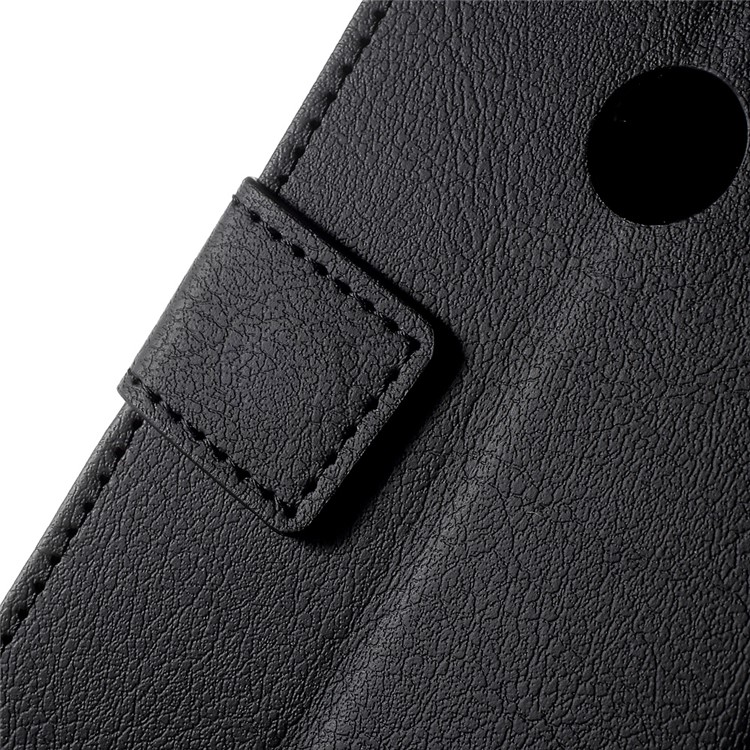 Wallet Leather Stand Case for Huawei P8 Lite (2017) / Honor 8 Lite - Black-9