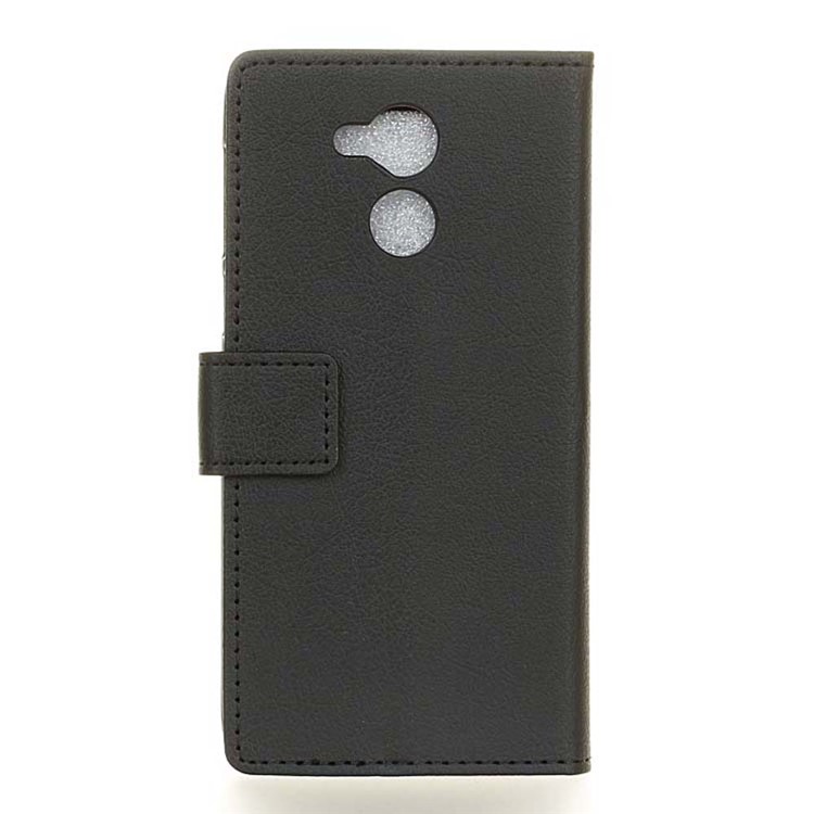 Wallet Mobile Phone Case (PU Leather + TPU) for Huawei Enjoy 6s - Black-2