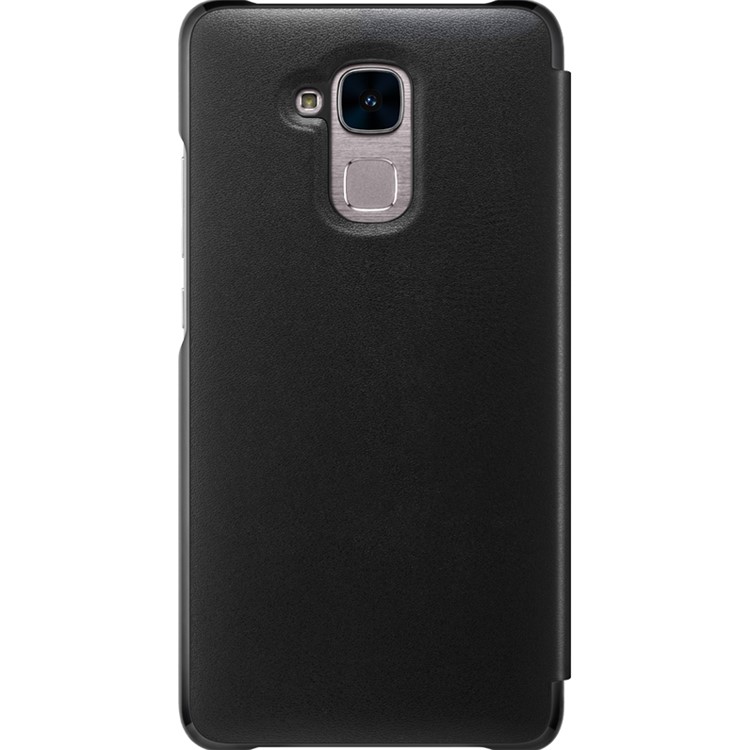 HUAWEI Business Style Classic Ultra-thin Leather Flip Mobile Case for Huawei Honor 5c / GT3 - Black-2
