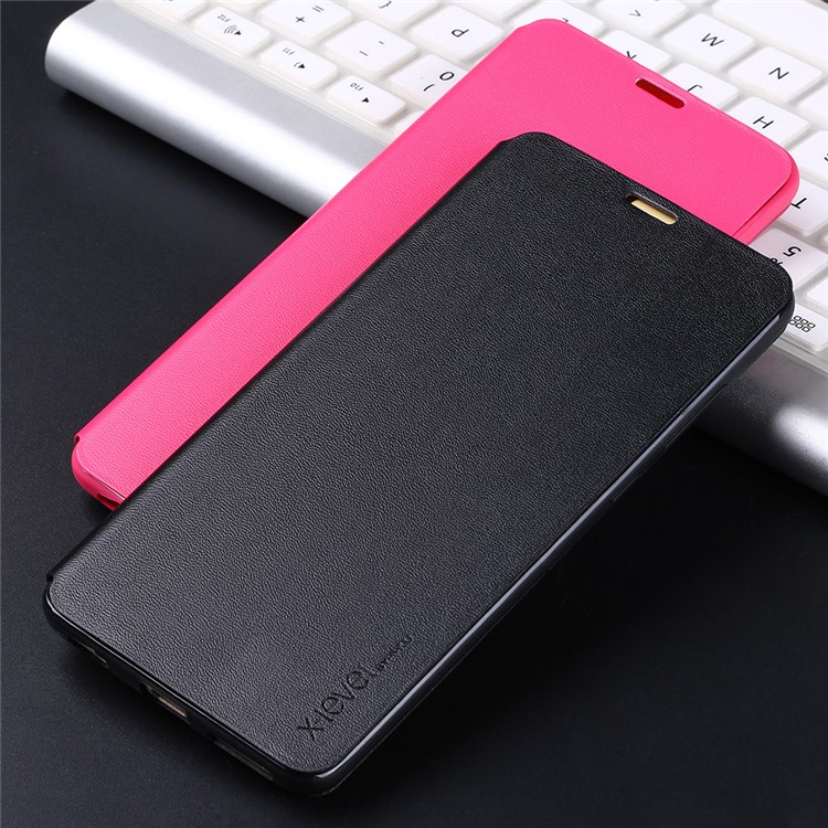 X-LEVEL Slim Folio Leather Stand Case for Huawei Mate 9 Pro / Mate 9 Porsche Design - Black-2
