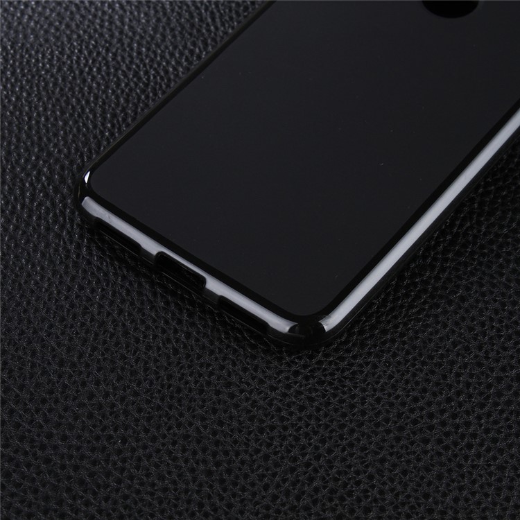 Frosted Anti-fingerprint TPU Cell Phone Case for Huawei P8 Lite (2017) / Honor 8 Lite - Black-2