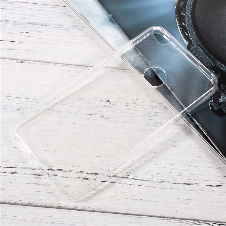 Glossy Clear TPU Cell Phone Case for Huawei P8 Lite (2017) / Honor 8 Lite-3