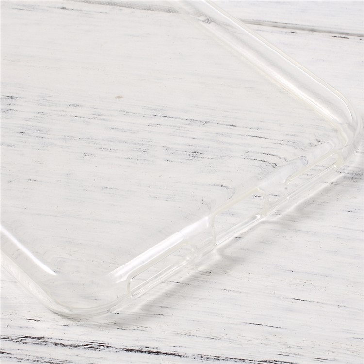 Glossy Clear TPU Cell Phone Case for Huawei P8 Lite (2017) / Honor 8 Lite-6