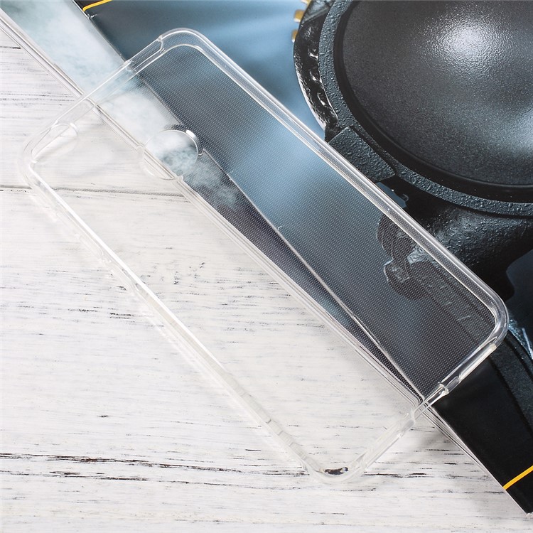 Glossy Clear TPU Cell Phone Case for Huawei P8 Lite (2017) / Honor 8 Lite-7