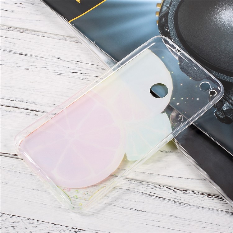 Caso ultra sottile modellato TPU mobile per Huawei P8 Lite (2017) / Honor 8 Lite - Limone-2