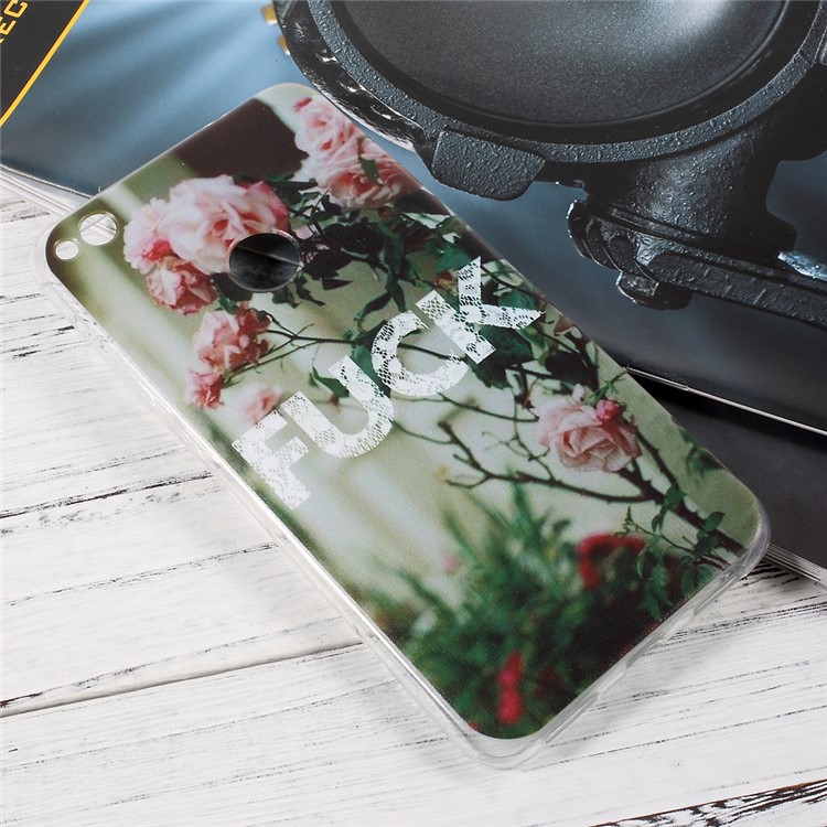 Patterned TPU Ultrathin Shell for Huawei P8 Lite (2017)/Honor 8 Lite - Blooming Roses-3