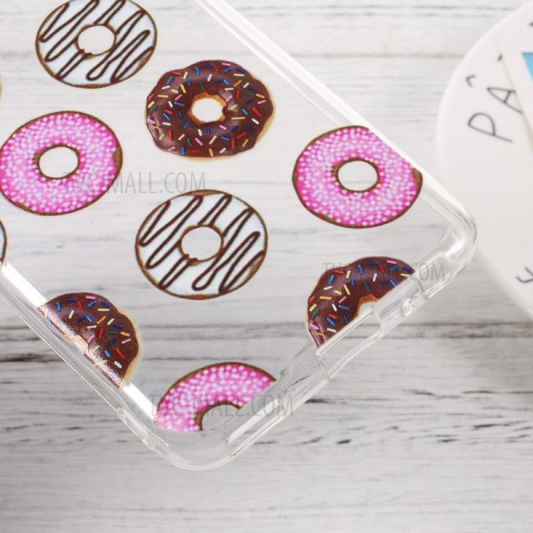 Ultra Thin Pattern Printing TPU Soft Case for Huawei P10 - Doughnuts-4