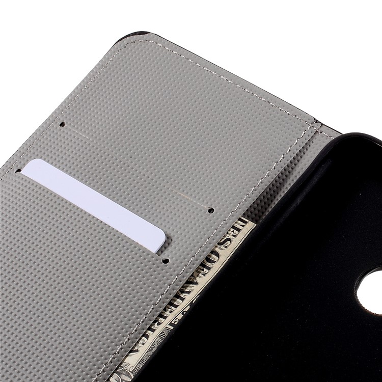 Patterned Wallet Leather Phone Case for Huawei P8 Lite (2017)/Honor 8 Lite - Butterfly Flower-11