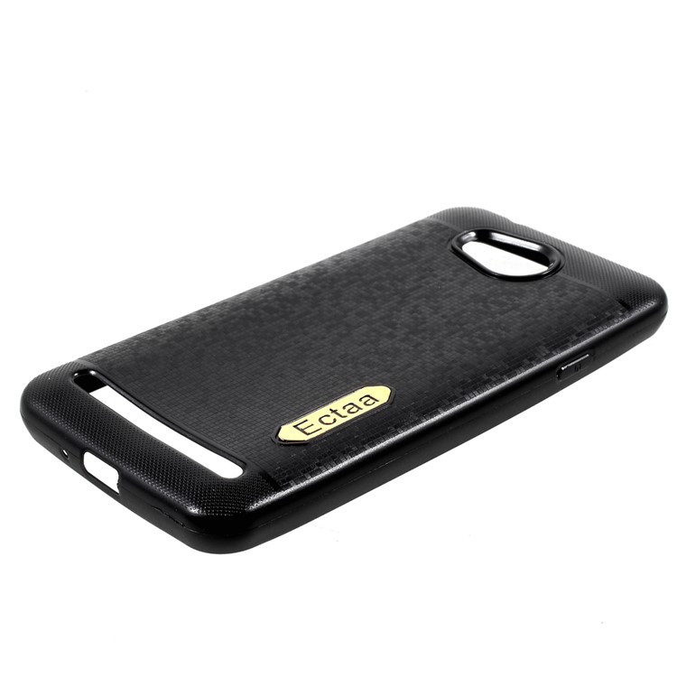 Woven Pattern TPU Case for Huawei Y3II / Y3 II - Black-3