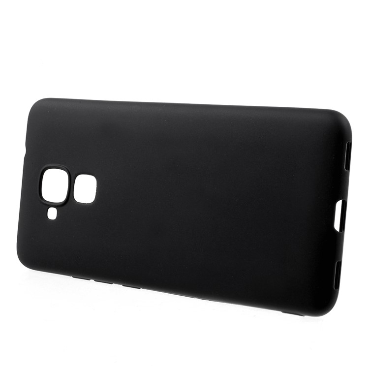 Solid Color Ultra Thin Matte Gel TPU Case for Huawei Honor 5c/GT3/Honor 7 Lite - Black-2