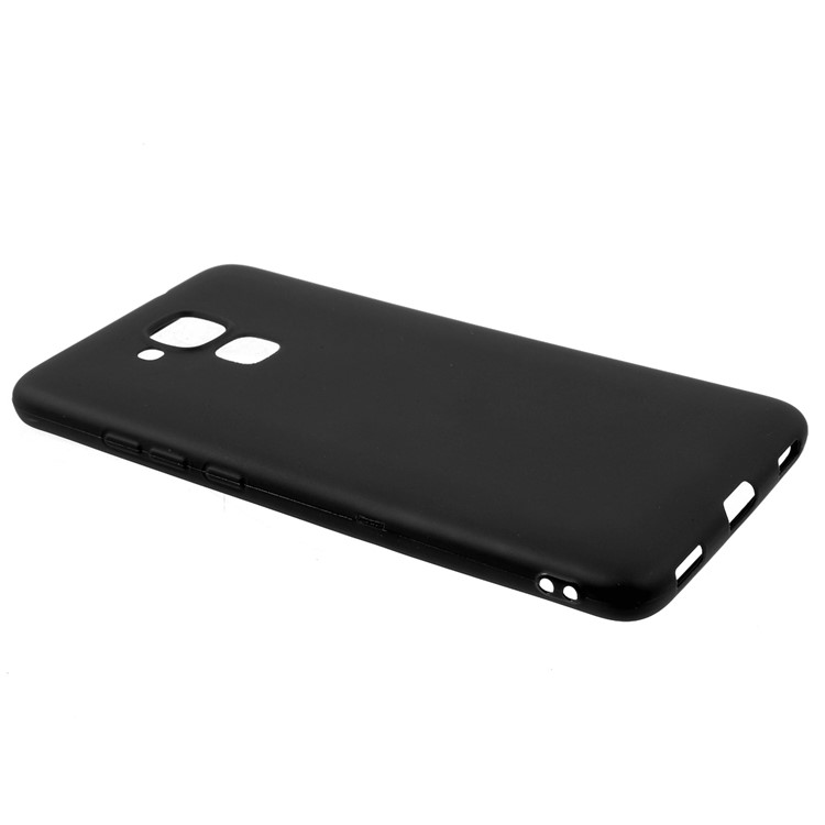 Solid Color Ultra Thin Matte Gel TPU Case for Huawei Honor 5c/GT3/Honor 7 Lite - Black-3