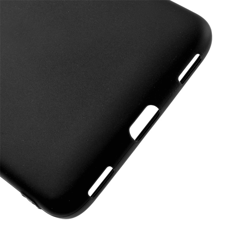 Solid Color Ultra Thin Matte Gel TPU Case for Huawei Honor 5c/GT3/Honor 7 Lite - Black-5
