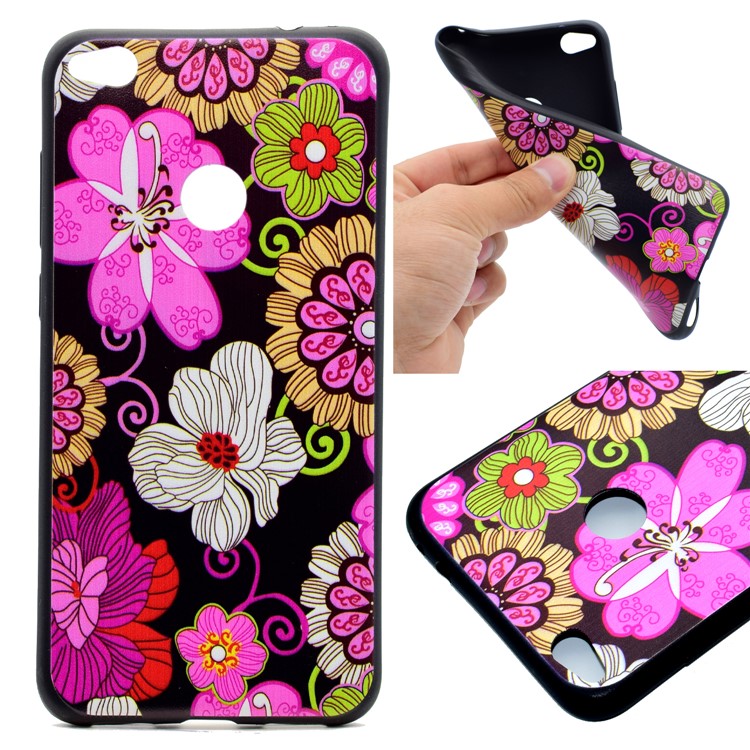 carcasa flores huawei p8 lite 2017 carcasa flores huawei p8 lite 2017