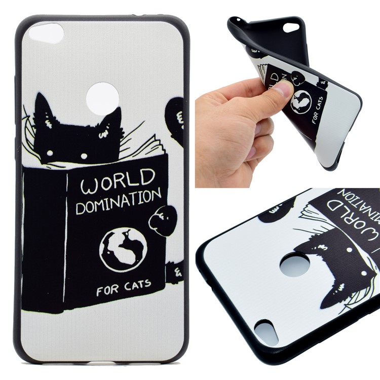 custodia p8 lite 2017 huawei gatto custodia p8 lite 2017 huawei gatto